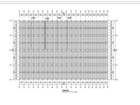  钢结构总装车间CAD施工图 
