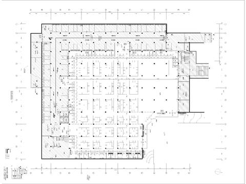  农贸菜市场cad平面图 