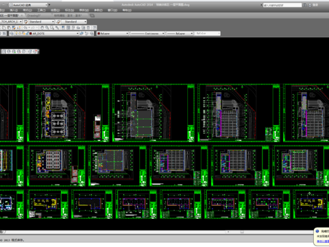  篮球场全套cad图库 