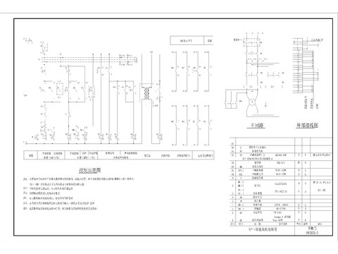 风机电路图排烟加压正压送风机CAD施工图 
