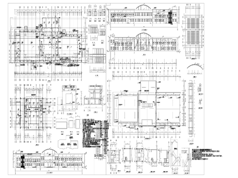  66动力站cad施工图 