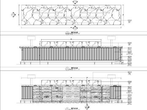  酒店服务台CAD施工图 