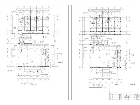  綜合大樓建筑設(shè)計圖紙cad施工圖 