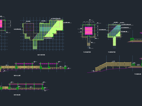 平台方案节点大样 