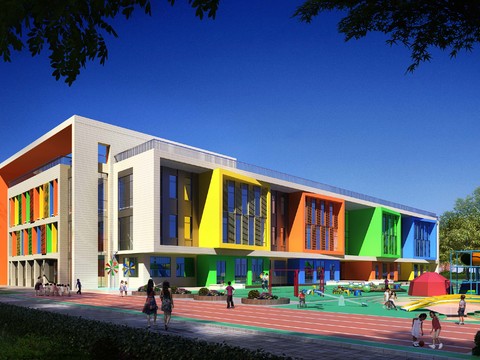  幼兒園cad施工圖 