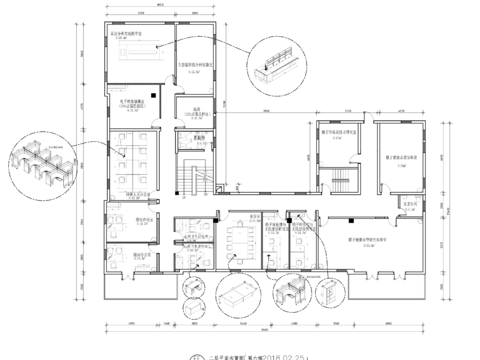  精子庫 生物遺傳研究中心全套cad施工圖 