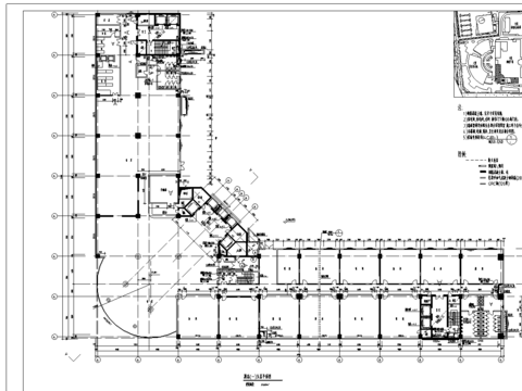  四星级酒店cad平面图 