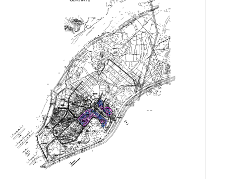  逸泉山庄总规划ad施工图 