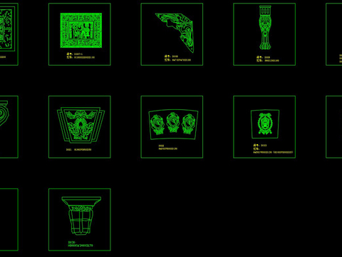  砂岩浮雕图块大全 