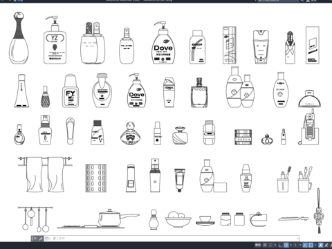  生活用品CAD图库 