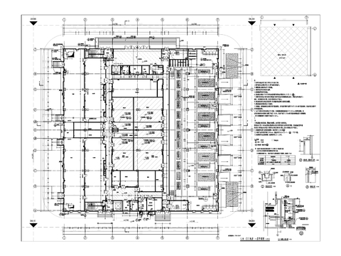  中国联通分公司水土IDC三期CAD施工图 