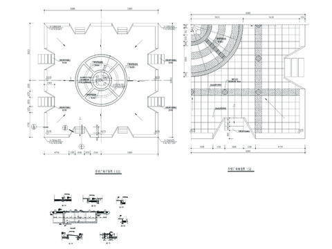  旱唝详图CAD施工图 