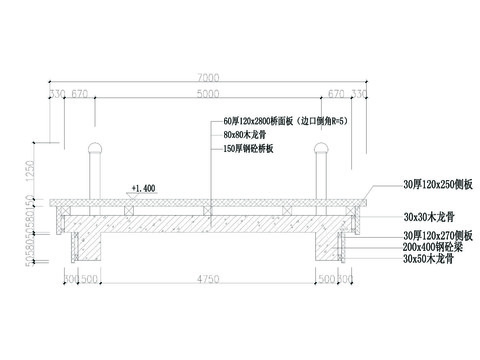  钢筋混凝土CAD施工图 