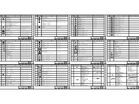  标准电气符号cad图库 