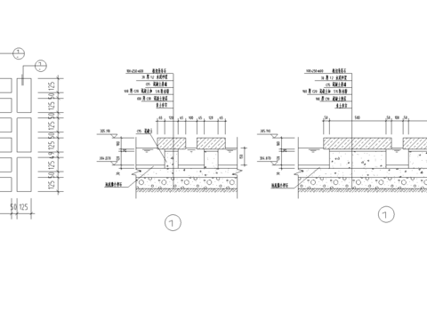  汀步方案节点大样 