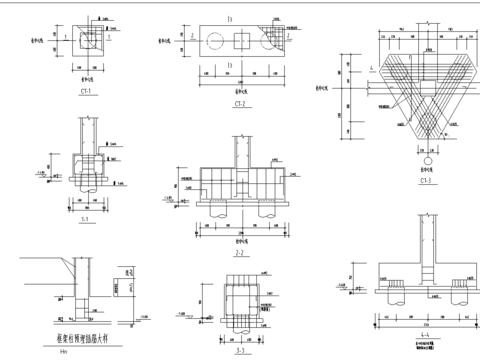  三层管理用房cad图库 