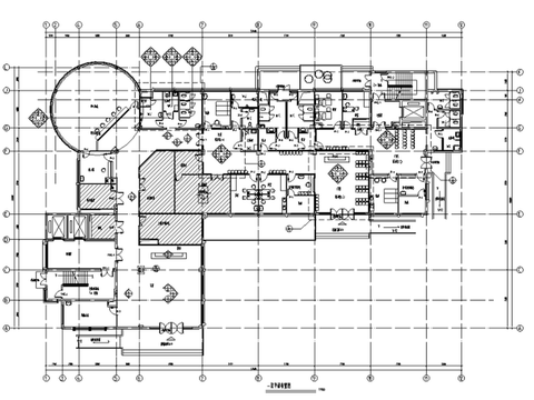  医院室内设计全套cad施工图 
