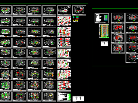  办公楼电气cad图纸 