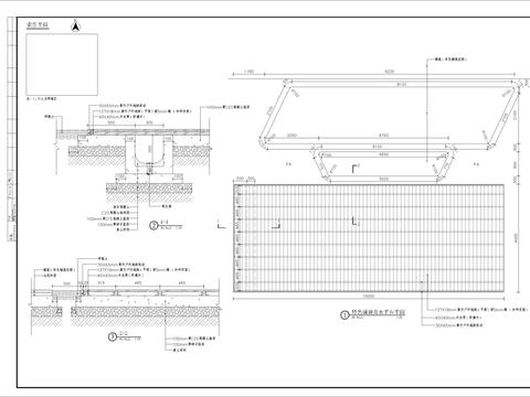  木平台CAD施工图 