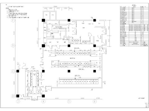  商场10KV变电所接线cad施工图 