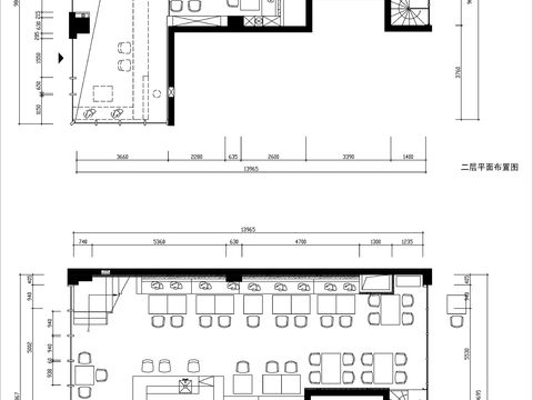  特色餐厅 中餐厅cad平面图 