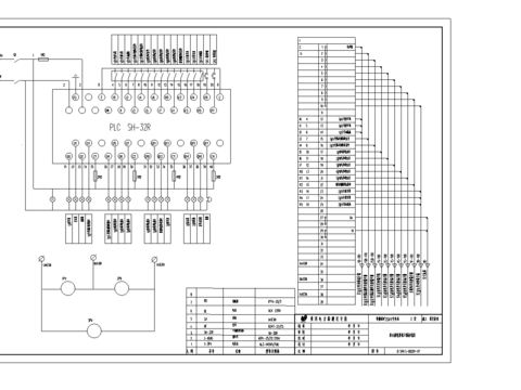  可编程综合报警屏节点大样 