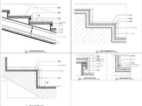  楼梯踏步节点大样图 
