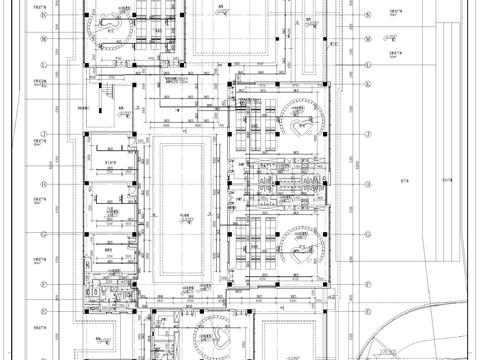  幼兒園給排水圖CAD施工圖 