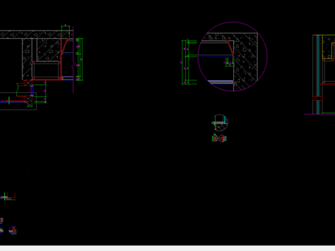  五星级标准客房cad施工图 