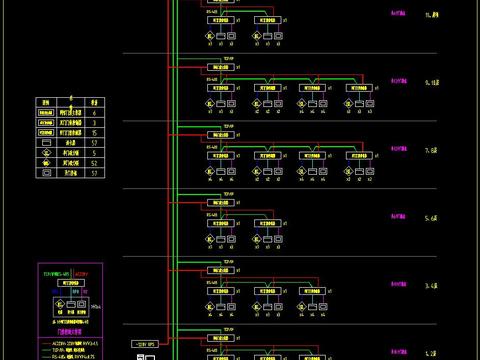  智能一卡通系统CAD施工图 