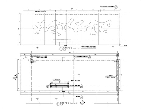  休闲廊架cad大详图 