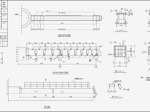  双曲线冷却塔CAD节点大样 