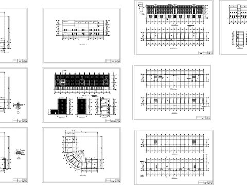  老建筑CAD施工图 