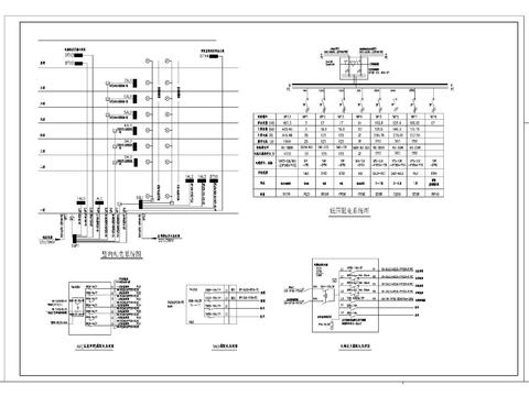  医院门诊楼电气图cad施工图 