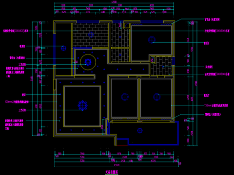  商住楼装饰施工图 