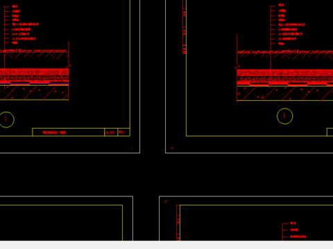  种植屋面设计cad大样图 