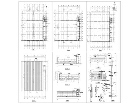  10廠房cad施工圖 
