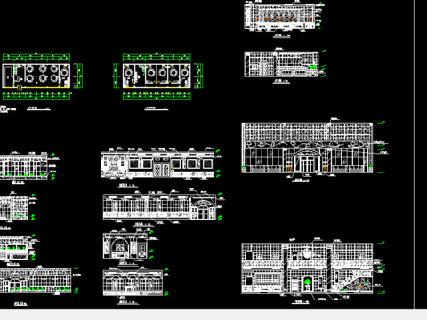  西餐厅cad平面图 