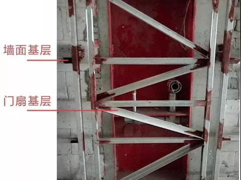  暗藏消防箱cad大样图 