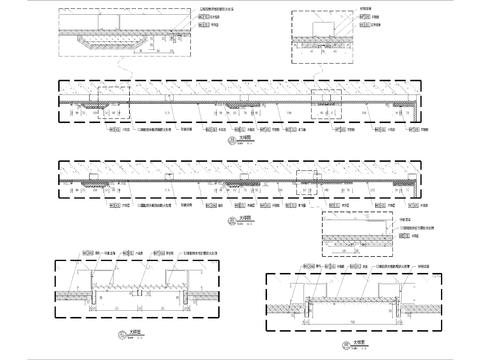 会议墙身cad大样图 