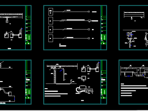  PVC管道CAD节点大样 