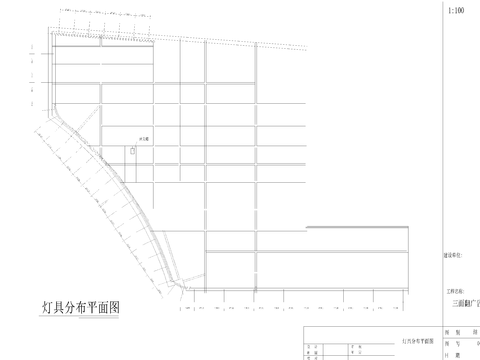  三面翻广告牌CAD施工图 
