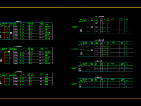  厂房电气CAD施工图 