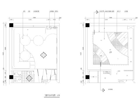  KTV包房包厢 立面节点大样图 