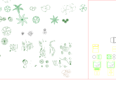  室内装饰cad图库 