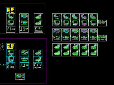  双沟派出所给排水CAD施工图 