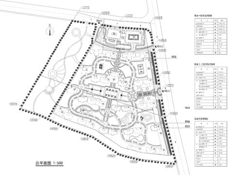  高層居住區(qū)cad施工圖 
