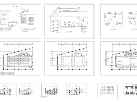  某会所游泳池水处理系统节点大样 