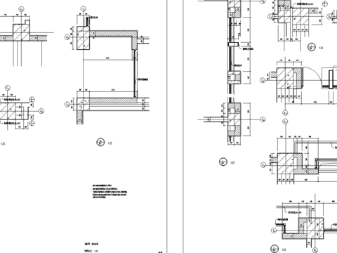  行政楼平面节点 