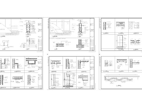  常用轻钢龙骨隔墙节点 
